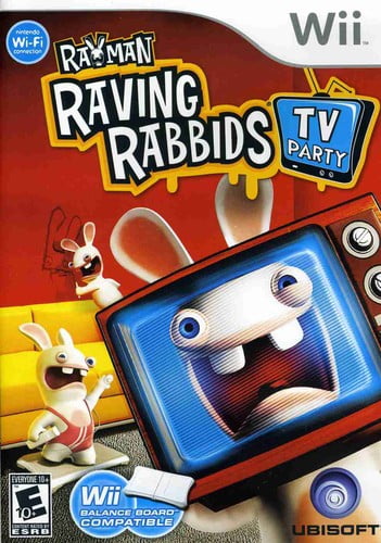 rayman raving rabbids tv party dressing game