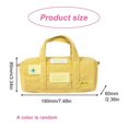 thumbnail image 3 of Handheld Pencil Case Big Capacity Corduroy Pen Pouches Crossbody Pencil Bag Travel Makeup Bag for Student Women Kid, 3 of 4
