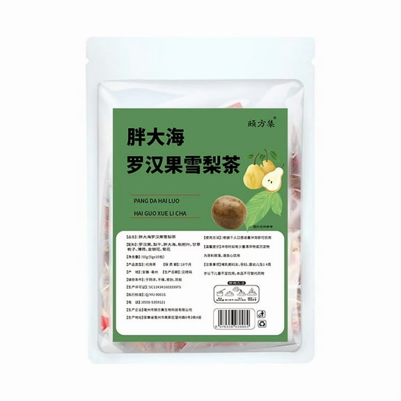 Fat seaweed, Mangosteen, Snow Pear Tea Combination Herbal Tea 30 Bags