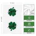 thumbnail image 3 of Sm:)e Shamrock Lucky Green Saint Patricks Day Kitchen Towels 18x26 Set of 4, 3 of 7