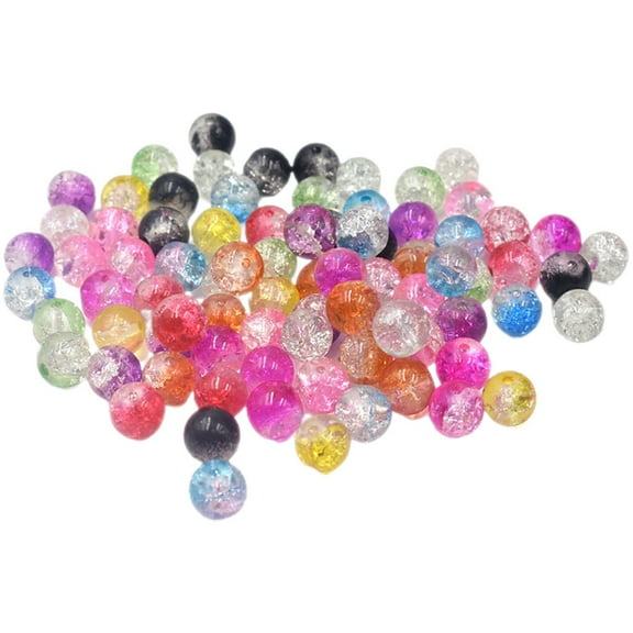 LEORX 100pcs Jewelry Beads Assorted Beads for Crafts