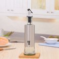 thumbnail image 3 of Coofit Distributeur d'Huile en Verre Cruet à Entonnoir à Huile en Acier Inoxydable Kitchen Gadget, 3 of 10