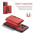 thumbnail image 6 of for OnePlus 10 Pro 5G Case ,Magnetic Buckle Leather Detachable Wallet Cover, Card Pocket Back Flip Kickstand Shockproof Business Slim Phone Case For OnePlus 10 Pro 5G,
Red, 6 of 11