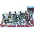 thumbnail image 1 of Set de maquetas militares con escena de soldados de la Segunda Guerra Mundial, 170 piezas, 5 cm, 1 of 2