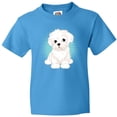 thumbnail image 3 of Inktastic Maltese Puppy Dog Youth T-Shirt, 3 of 5