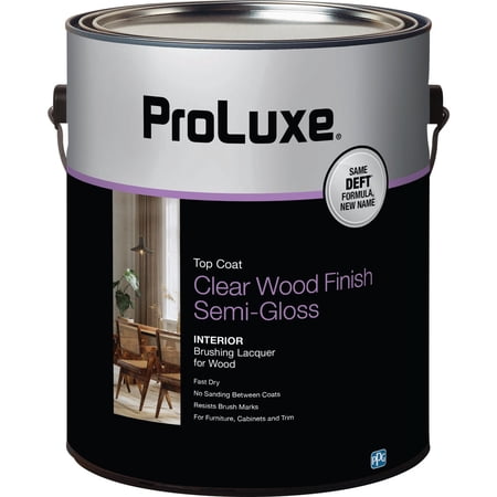 Deft 01104 Semi-gloss Clear Wood Finish Pack of 4 — Residential Use, Standard Application