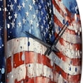thumbnail image 3 of Designart "American Flag Display II" American Oversized Wall Clock, 3 of 6
