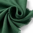 thumbnail image 5 of 12 Pack Cloth Napkins, Farmhouse Cotton Washable and Reusable Table Dinner Napkins for Restaurant, Weddings Dark green 17x17inch, 5 of 6