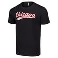 thumbnail image 2 of Men's Starter Black Chicago Blackhawks Tailsweep T-Shirt, 2 of 3