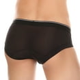thumbnail image 6 of Penkiiy Mens Sexy Underwear Briefs Men's Color Briefs Fashion Underwear Personalized Low-waist Hoop Panties Buttock Covering Briefs Black Underwear, 6 of 7
