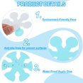 thumbnail image 3 of Uxcell Bathtub Non Slip Stickers Safety Shower Floor Anti Slip Stickers with Adhesive Decals Scraper for Bath Tub Shower Blue, 3 of 7