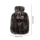 thumbnail image 2 of Funda Felpa para Botella Caliente Invierno Mujer (gris Oscuro), 2 of 2