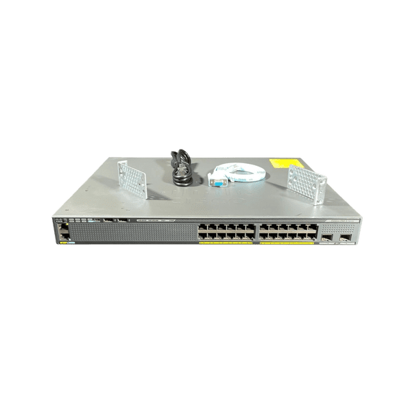 Restored Cisco WS-C2960X-24PD-L 24 Port PoE Lan Base Gigabit Switch (Refurbished)