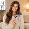 thumbnail image 6 of Luckky Pet Pro Grooming Tool,Double-Sided Dematting Comb & Undercoat Rake,Ergonomic Non-Slip Handle,Extra-Wide Deshedding Brush,Professional Grooming Comb for All Medium to Large Pets, 6 of 7