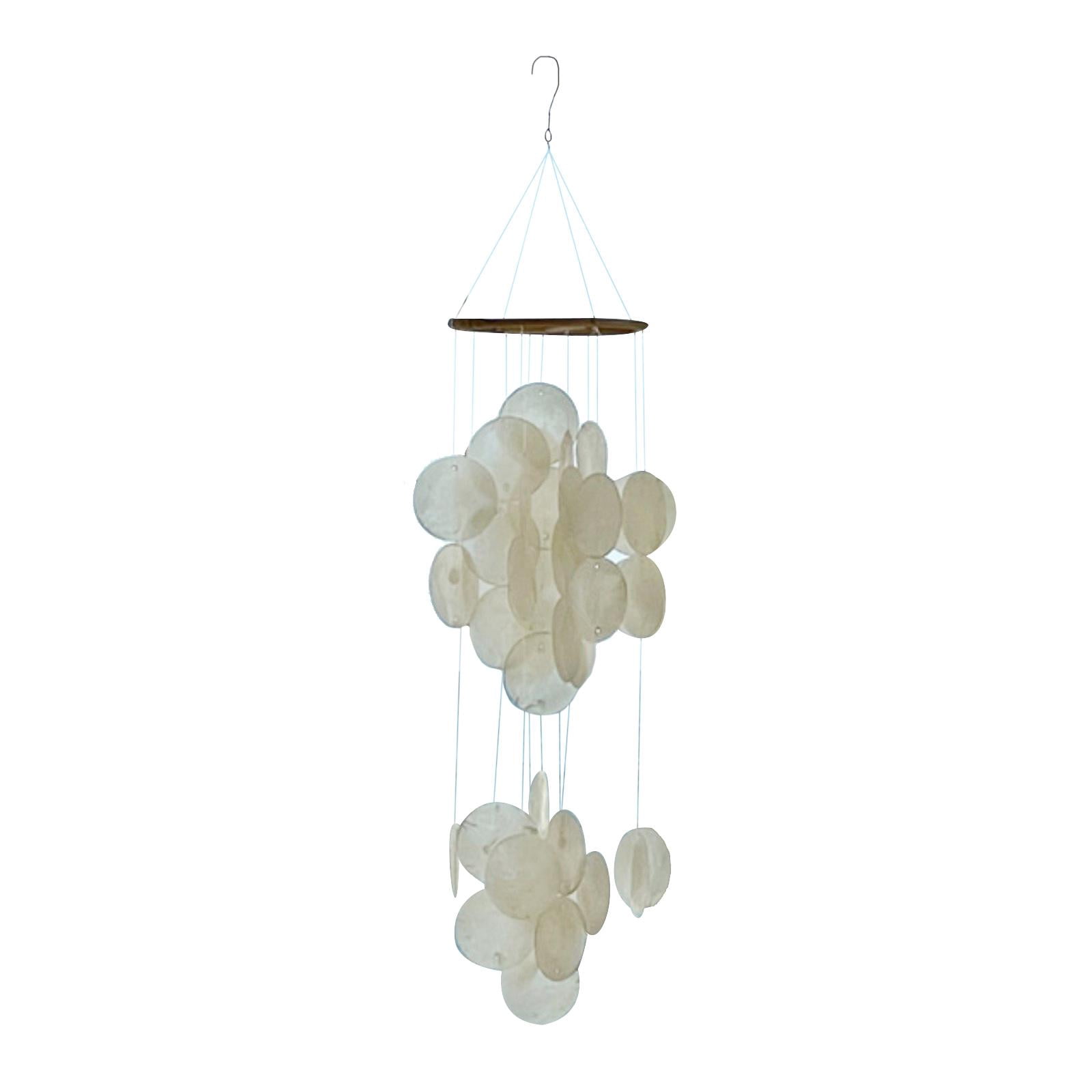 Korean Style Shell Wind Chimes Natural Windows Wall Hanging Hanging Ornaments White Walmart Com