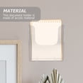 thumbnail image 4 of 2 Pcs Card Holder Wall Mounted Flyer Brochure Holders Lettermate Acrylic File Folder Organizer Document for Desk, 4 of 6