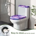 thumbnail image 5 of HELLHERO 2 Pack Toilet Top Cover for Hotel Whale Fits All Toilet Shapes Toilet Seat Lid Cover Set Soft, 5 of 8
