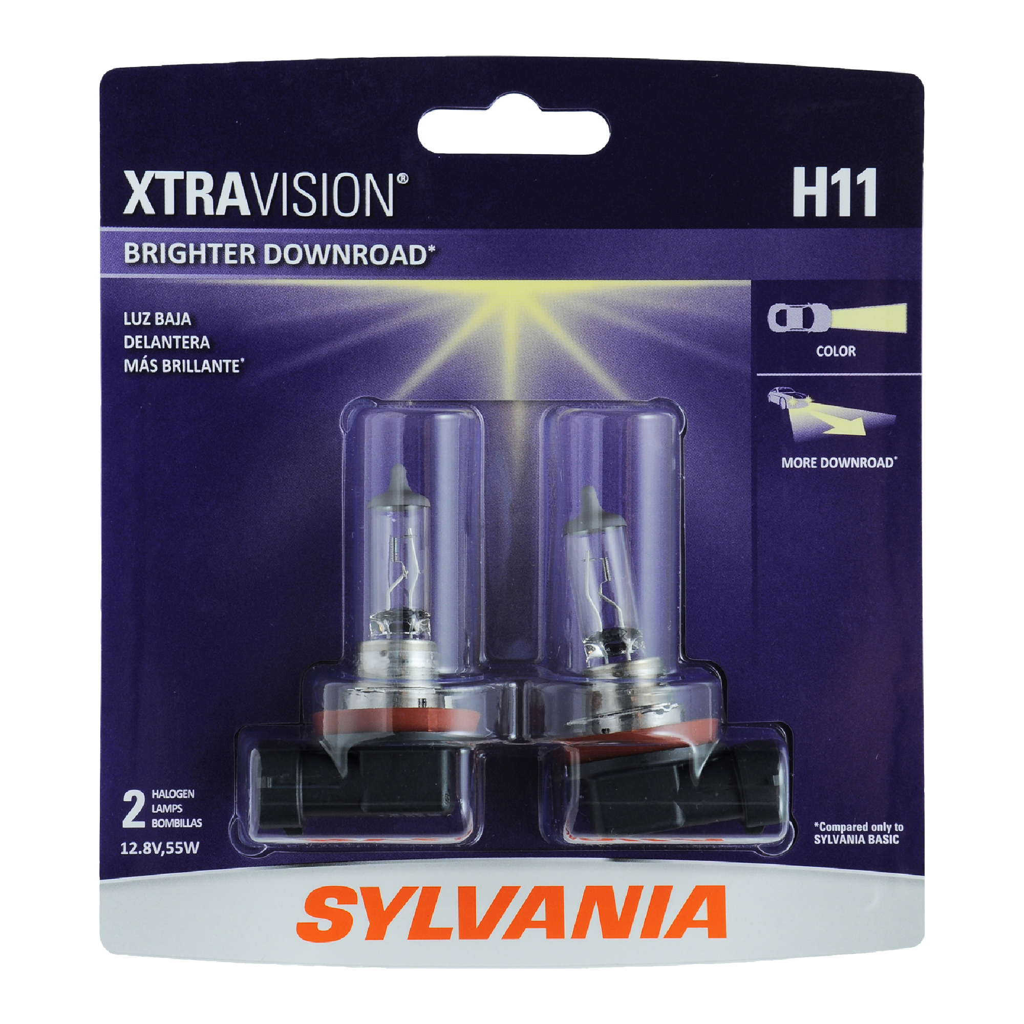 Sylvania H11 XTravision卤素大灯灯泡