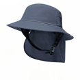thumbnail image 4 of XIAOCHA Mens Solid Boonie Hat Neck‑Flap Bucket Hat Hiking Headwear,GY2, 4 of 4
