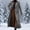 Gray Mens Jackets, variant on Mens Dress Coat Winter Long Trench Coat Double Breasted Notch Lapel Full Length Overcoats for Winter