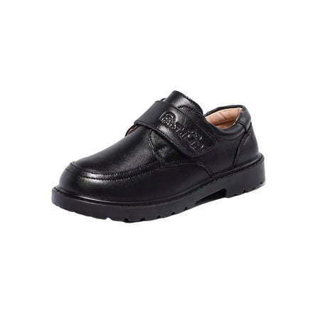 

GENILU Childrens Breathable Formal Flat Heels Dress Shoes Show Durable Lightweight Uniform Oxfords
