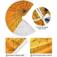 thumbnail image 2 of FMSHPON Halloween Spiders Web Xmas Christmas Tree Skirt Stand Mat for Holiday Party Decoration Indoor Outdoor 36 inches, 2 of 6