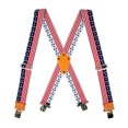 thumbnail image 5 of MELOTOUGH Men's Suspenders Fully Elastic 2 inch Wide X back Heavy Duty Work Suspenders, 5 of 5