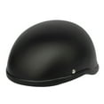 thumbnail image 3 of TFixol Retro Style Motorcycle Half Helmet ABS+Cotton Plastic Cap- Dumb Black for Motorcyclist Biker Ridder(One Size)Universal Washable, 3 of 7