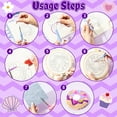 thumbnail image 4 of Laffact Punch Needle Coaster Craft Kit for Beginners,DIY Making Embroidery Cup Pads,1Set, 4 of 6