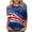 Z2-White, variant on 250th Anniversary USA Shirt Women America 250 Shirt 3/4 Sleeve Patriotic Flag Eagle Print Tops 1776-2026 Tshirt Gifts