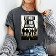 thumbnail image 2 of Halloween Vintage Horror Scary Straight outta nightmares T-Shirt Men's And Women's Graphic Tee 100% Cotton by TBun, Full Sizes S-5XL, 2 of 3