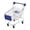 Blue, variant on VMWMSSR Mini Metal Shopping Cart Decor Desktop Organizer With Rolling Wheels Mini Cart Holder For Small Toy Storage Cute Tabletop Decor Ornament For Home Office Desk(Light Pink-4.61")