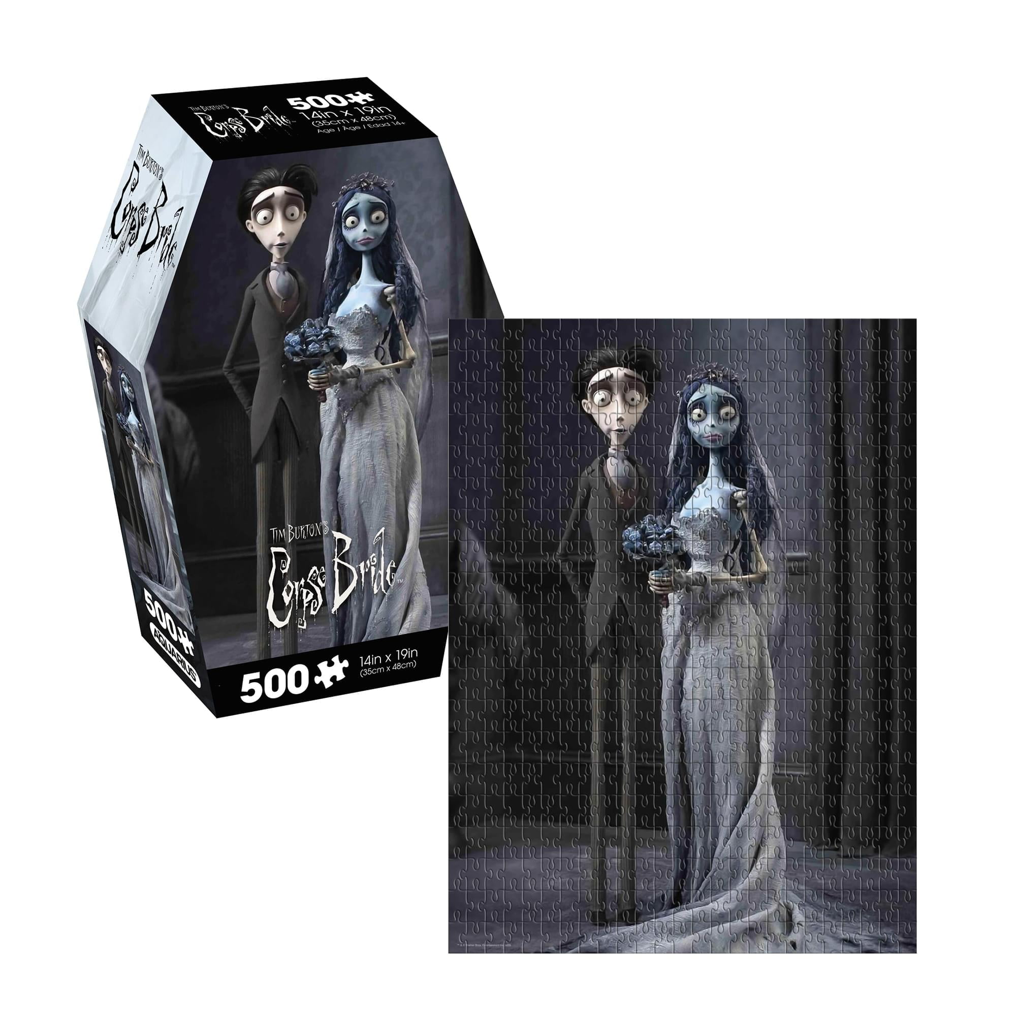 AQUARIUS Hammer Dracula 500 Piece Jigsaw Puzzle - Officially Licensed, 14x19 Inches, Glare Free