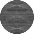 thumbnail image 1 of Ahgly Company Machine Washable Indoor Round Transitional Platinum Gray Area Rugs, 4' Round, 1 of 7