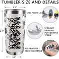 thumbnail image 2 of Best Mom Insulated Vacuum Tumbler with Lid, Mother''s Day Birthday Gifts for Mom Women Grandma, Cow Print Stainless Steel Double Wall Cup, 20 oz Travel Detachable Straw Mug, 2 of 6