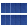 thumbnail image 1 of Furnish My Place Modern Plush Solid Neon Blue Color Rug - Pets and Kids Friendly Rug, Indoor/Outdoor Mat, Area Rugs Great for Kids, Pets, Living Room, Made in USA, 1.5' x 2.25' Rectangle - Set of 10, 1 of 5