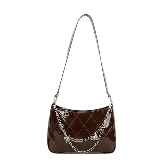 Guardoinrt Sac à Main à la Mode et Polyvalent Compact et Portable Robuste et Durable pour Femmes Cadeaux Marron 1ensemble