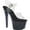 Clear PVC/Black Multi Glitter, variant on Women's Pleaser Sky 308LG Platform Sandal