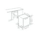 thumbnail image 3 of Lavavajillas empotrable Tecnolam TECDW60.SS Tecnolam TECDW60.SS Lavavajillas empotrable puerta de acero, 3 of 3
