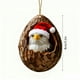 thumbnail image 3 of Adornos navideños de animales del bosque, acrílicos, colgantes de 3.1 pulgadas con cordón resistente | Bonita decoración de árbol de vida silvestre para coronas navideñas y regalos., 3 of 6