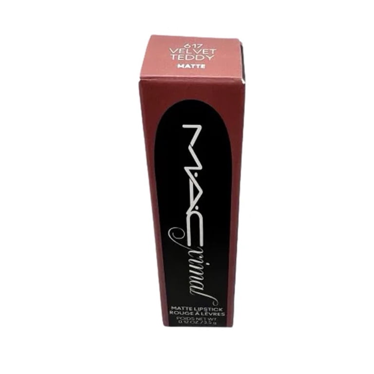 M.A.C Macximal Silky Matte Lipstick, Velvet Teddy, Hydrating, 3.5g