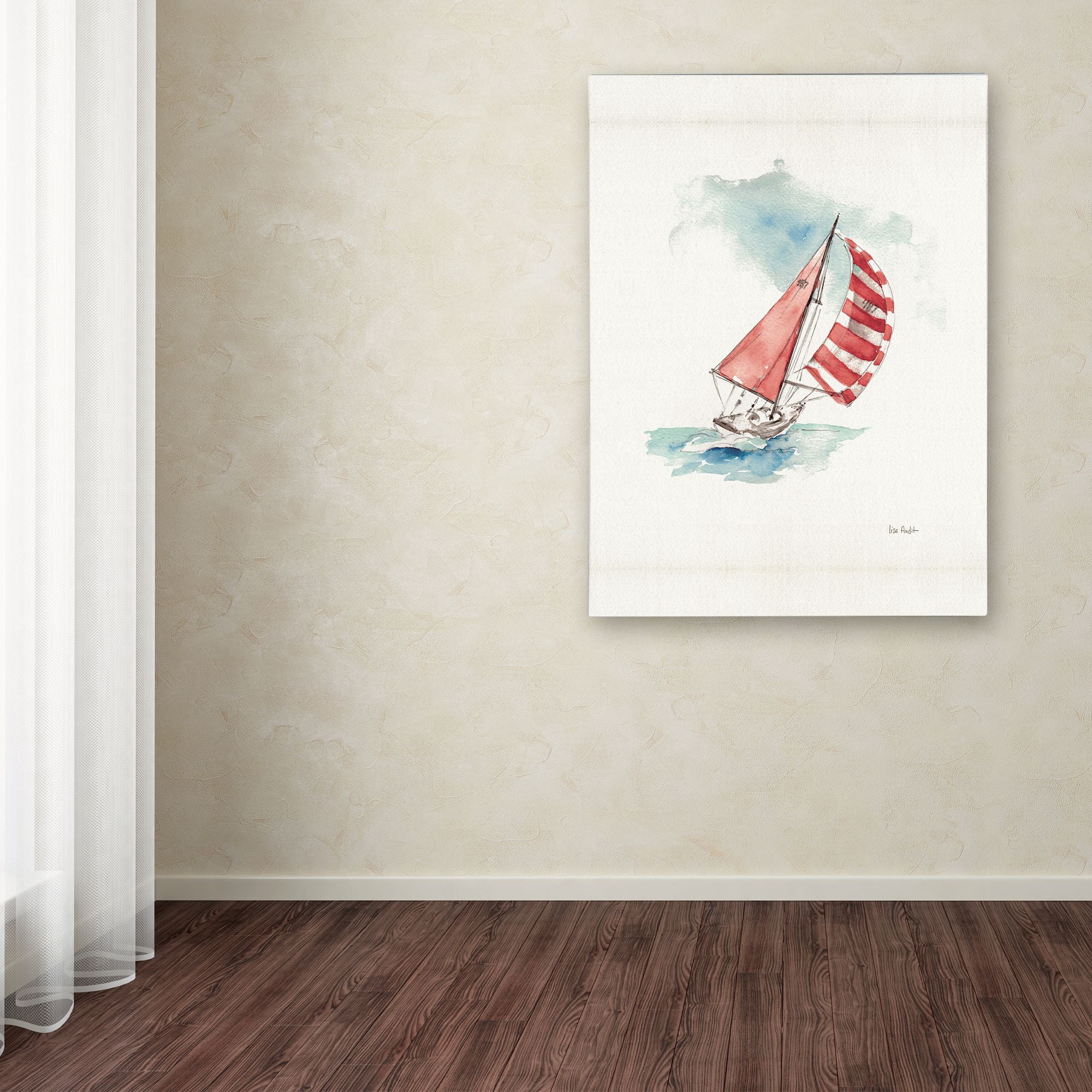 Trademark Fine Art 'In the Moment II' Canvas Art by Lisa Audit