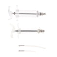 thumbnail image 1 of GAXIRE 1set Bird Feeder Kit Parrot For Liquid Milk Includes Feeders With Tubes Rings For Cockatiels Sick Birds, 1 of 8