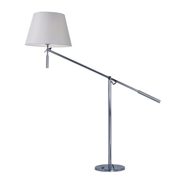 28 in. Hotel LED 1 Light Table Lamp - Polished Chrome