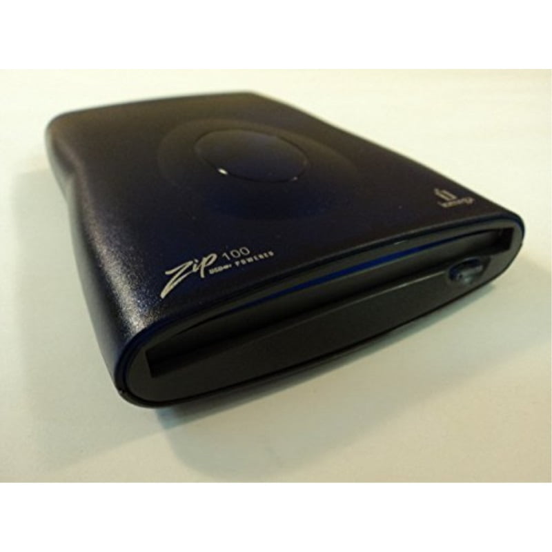 iOmega Zip 100 External Drive 100MB Blue/Gray USB Powered Z100USBS