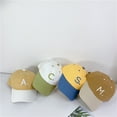 thumbnail image 6 of Visland Baby Baseball Cap Sun hat Letter Sun Hat Infant Toddler Baby Boy Cotton Blend Kids Children Hats, 6 of 8