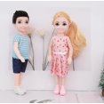 thumbnail image 3 of Lembani 10 juegos de mini muñecas de 5 pulgadas con ropa, 5 piezas de muñecas para niños y 5 piezas de muñecas para niñas, mini muñecas de princesa, juguete para casa de muñecas, regalos para niños, 3 of 5