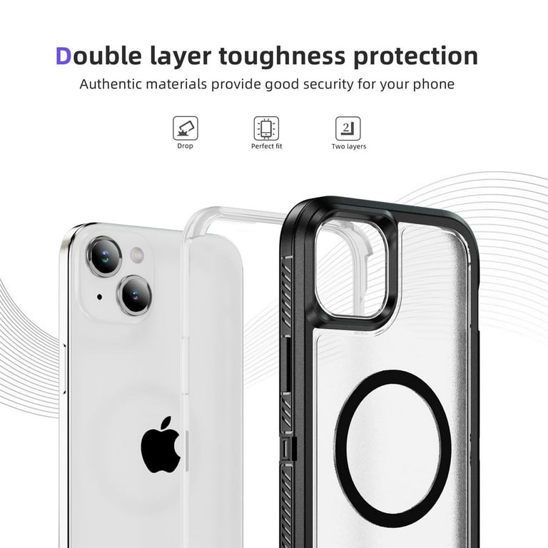 Magnetic & Stand Designed for iPhone 15 Plus Case fit for MagSafe, Luxury  Hybrid Shockproof Drop Protective Lightweight Phone Case for iPhone 15  Plus, ...