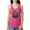 Raspberry, variant on Wild Bobby, Shelby G.T. 500 Cobra Red Speedster Ford Motors Classic Cars and Trucks Ladies Racerback Tank Top