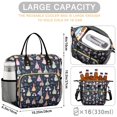 thumbnail image 5 of Dark Blue Little Princess Pattern Womens Lunch Box for Work,Insulated Large Lunch Bag for Tween and Teen,Loncheras Para Mujer,Leakproof Adult Lunch Bag for Work,Beach,Travel,Picnic,Camping, 5 of 7